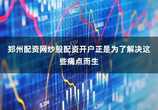 郑州配资网炒股配资开户正是为了解决这些痛点而生